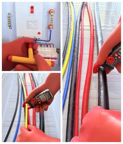 Coolneon 12kV High Voltage Insulation Gloves for Electricians