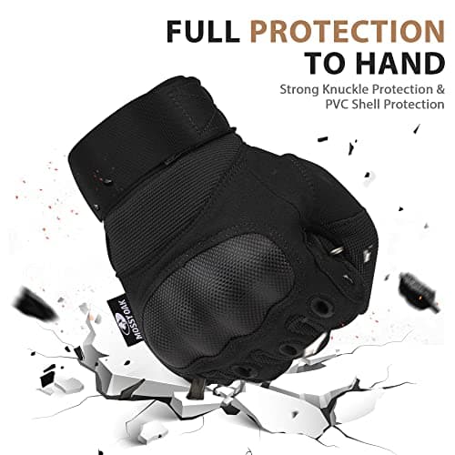 Mossy Oak Men's Touch Screen Tactical Gloves for Hunting and Hiking