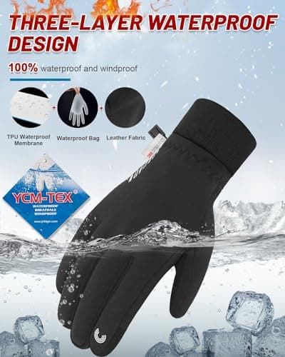 Waterproof Winter Gloves for Men and Women - RIGWARL