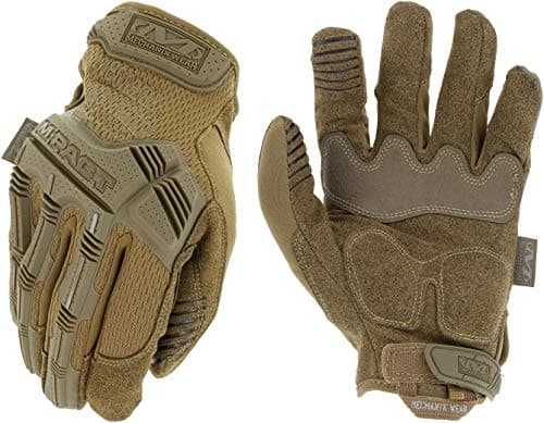 Mechanix Wear M-Pact Tactical Gloves - Men's Touchscreen Safety Work Gloves (Camouflage - Large) — Brown