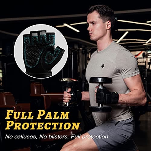 Weight Lifting & Gym Gloves with Wrist Support for Men & Women
