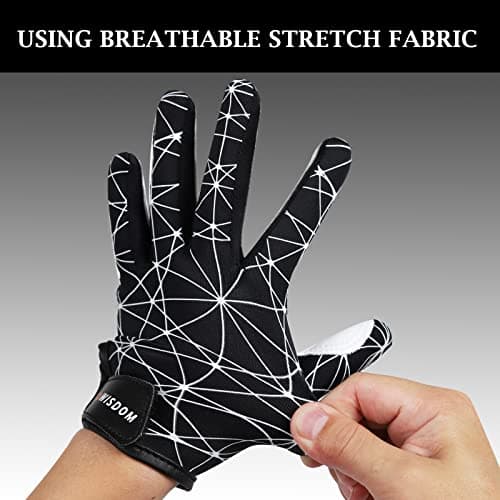 Youth Silicone Grip Football Gloves for Boys