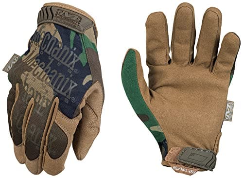 Mechanix Wear Original Tactical Work Gloves - Camouflage, Men's Medium — Camouflage - Woodland Camo