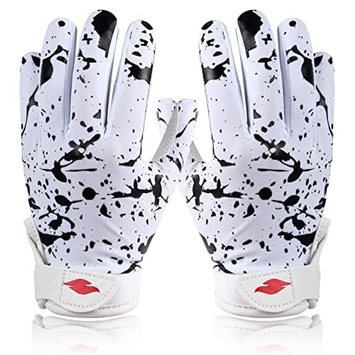 Youth Football Gloves with Enhanced Grip Silicone
