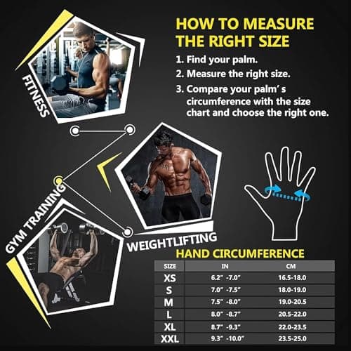 ihuan Breathable Weight Lifting Gloves: Fingerless Wrist Support | Enhanced Grip for Fitness Training