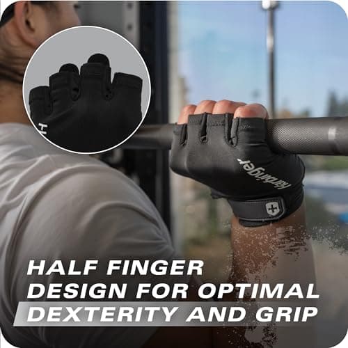 Harbinger Pro Gloves 3.0: Premium Leather Manual Gloves