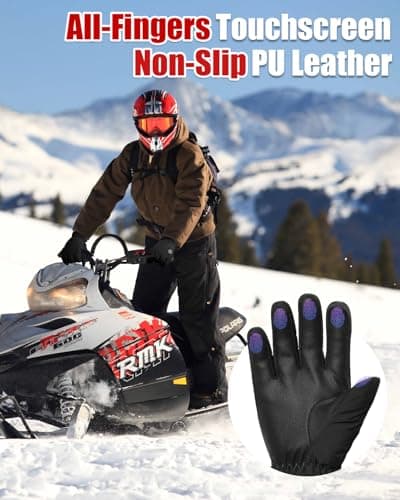 RIGWARL 5℉ Winter Warm Gloves for Extreme Cold Weather Men Women