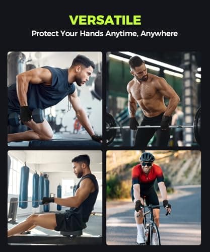 Lightweight Breathable Workout Gloves for Men and Women - Perfect for Weightlifting, Cycling, Climbing