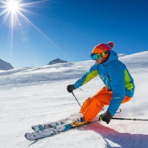 Pleneal Winter Ski Gloves Windproof Waterproof Touchscreen Anti-Slip Warm