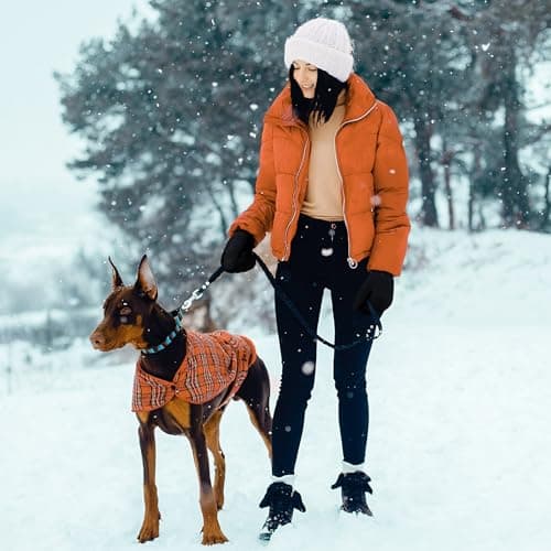 OZERO Men & Women Winter Gloves -30℉ Deerskin & Polar Fleece Insulated Cold Weather Gloves