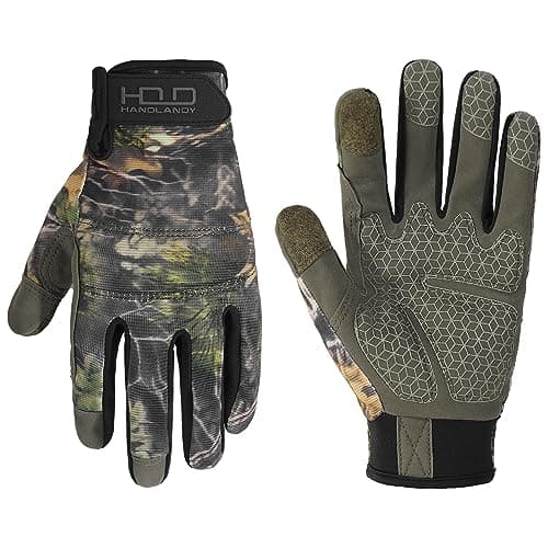 HANDLANDY Touch Screen Utility Gloves for Men & Women — Camo