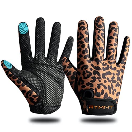Full Palm Workout Gloves for Men & Women - Extra Grip for Gym, Weight Lifting & More — A1-Leopard.Full Finger