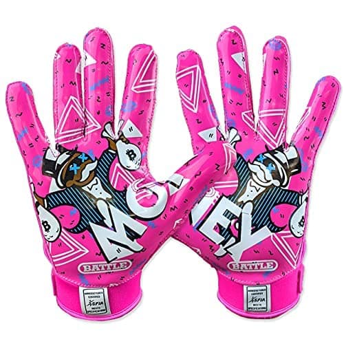 Battle Sports Ultra Stick Wide Receiver Football Gloves