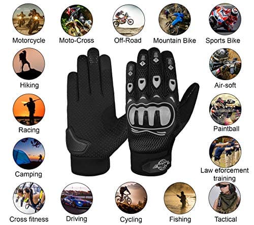 ALPHA CYCLE GEAR Dirt Bike & ATV Gloves for Men & Women