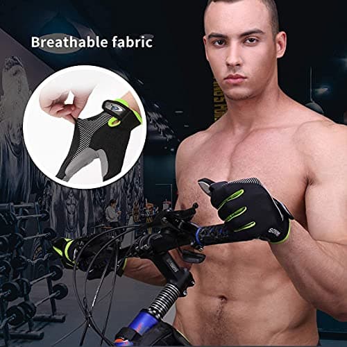Breathable Workout Gloves for Men and Women, Comfortable Weightlifting Gloves