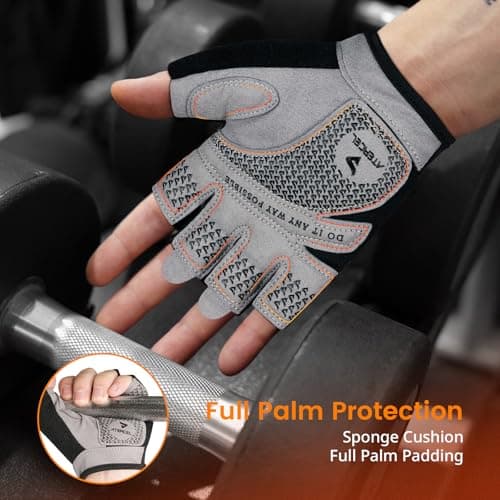 ATERCCEL Weight Lifting Gloves, Full Palm Protection for Men and Women