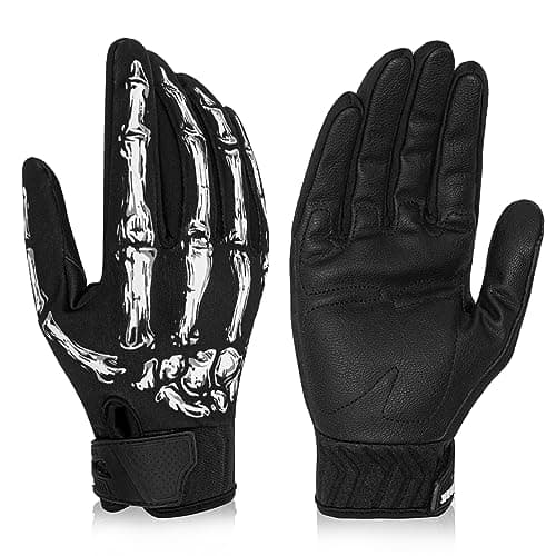 Waterproof Winter Gloves for Men and Women — White (65% Warm&Water-Resistant)