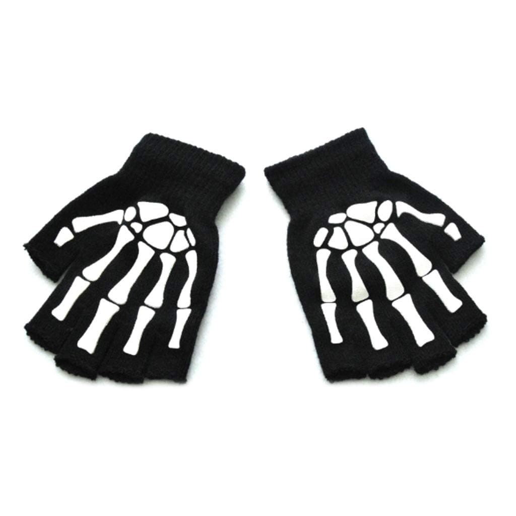 MinnowXY Toddler Skeleton Gloves Glow in the Dark