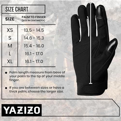 Tactical Touchscreen Motorcycle Gloves for Men/Women Racing