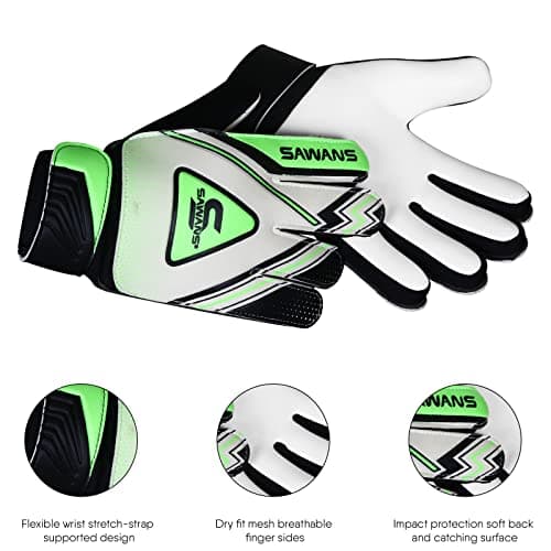 Sticky Grip Football Gloves for Youth Boys 8-12 & MenAdult Palm Protection