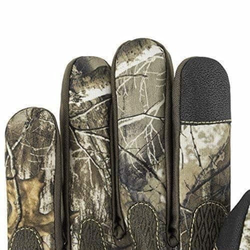 HOT SHOT Men’s Realtree Edge Camo Swiftstrike Pro Textile Gloves
