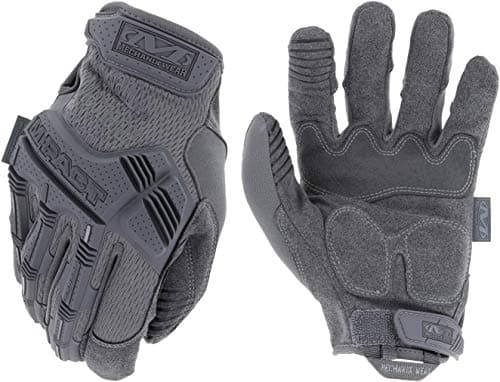 Mechanix Wear M-Pact Tactical Gloves - Men's Touchscreen Safety Work Gloves (Camouflage - Large) — Grey