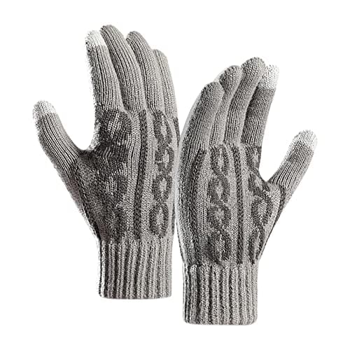 Thermal Touch Screen Gloves for Men & Women (Pink, One Size) — B
