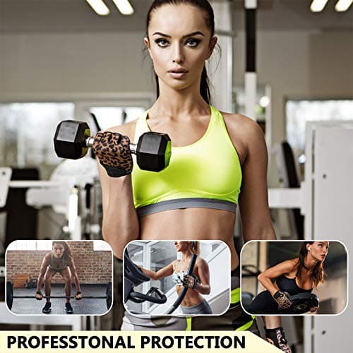 Full Palm Workout Gloves for Men & Women - Extra Grip for Gym, Weight Lifting & More