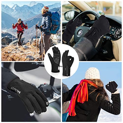 Balhvit 10℉ Waterproof Winter Gloves for Men & Women