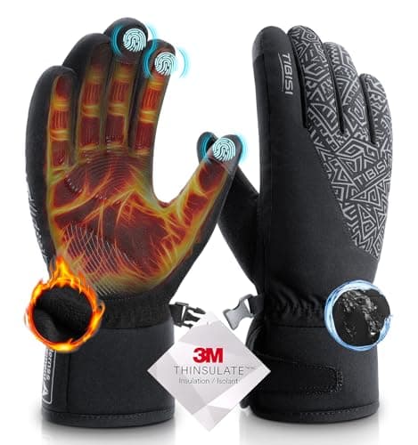 Benirap Winter Touchscreen Gloves: Windproof & Thermal for Men & Women