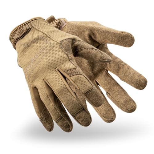 Impact Protection Work Gloves for Safety | Rig Lizard Series — 2132 | Coyote Tan