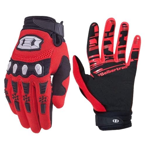 Seibertron Full Finger Motocross Racing Gloves Touch Recognition
