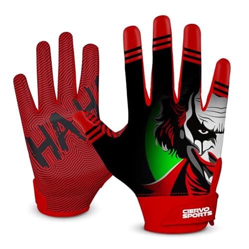 Non-Slip Football Gloves for Adults & Youth