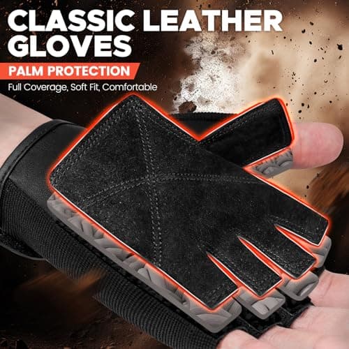 BEACE Anti-Slip Weight Lifting Gloves for Men & Women Fitness Training