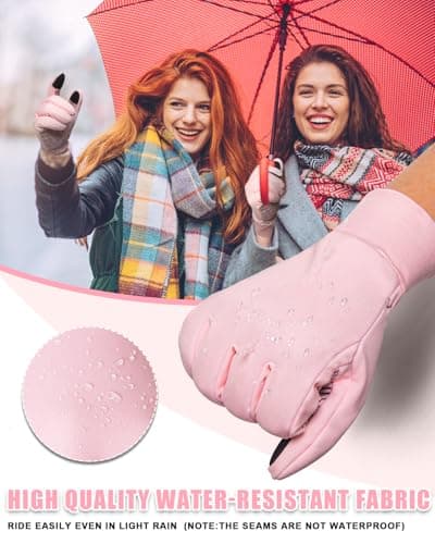 RIGWARL Cold Weather Water-Resistant Touch Screen Gloves for Men and Women