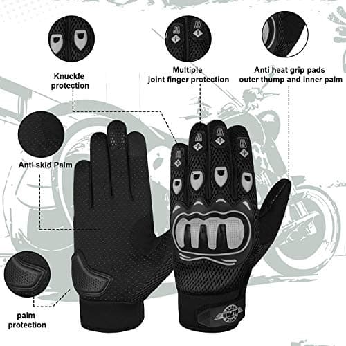 ALPHA CYCLE GEAR Dirt Bike & ATV Gloves for Men & Women
