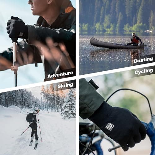 DRYMILE Alpine Waterproof Gloves - Warm Touchscreen Winter Gloves for Men & Women