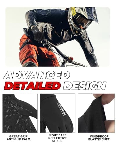 Waterproof Winter Gloves for Men and Women