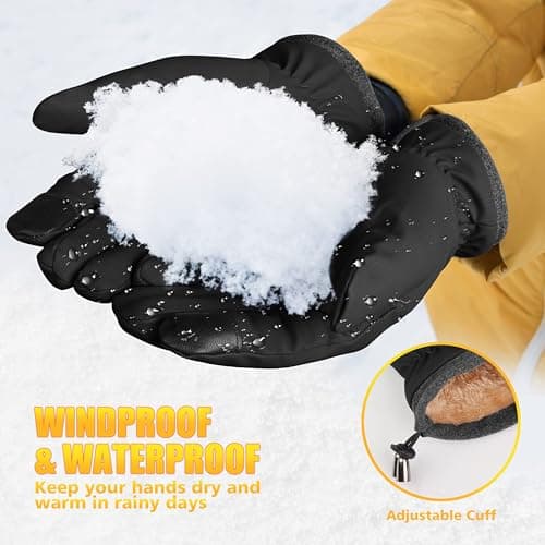Winter Waterproof Ski Gloves for Men and Women