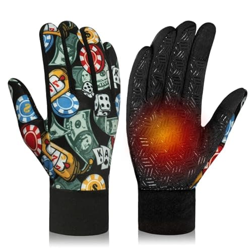 RIGWARL Upgraded Wool Winter Gloves, Waterproof & Touch Screen Compatible, Perfect Gifts for Men and Women