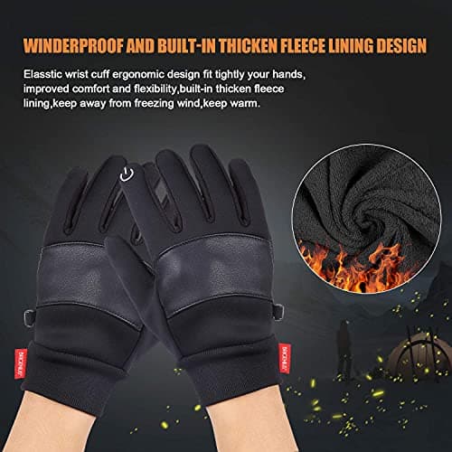 Lukang Winter Waterproof Thermal Gloves for All Activities