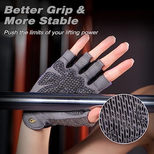 Anti-Slip Workout Gloves for Men and Women - Weight Lifting, Cycling, and Fitness Training