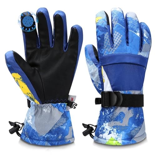 Odtmger Warmest Waterproof & Breathable Ski Gloves, Perfect for Men & Women in Cold Weather