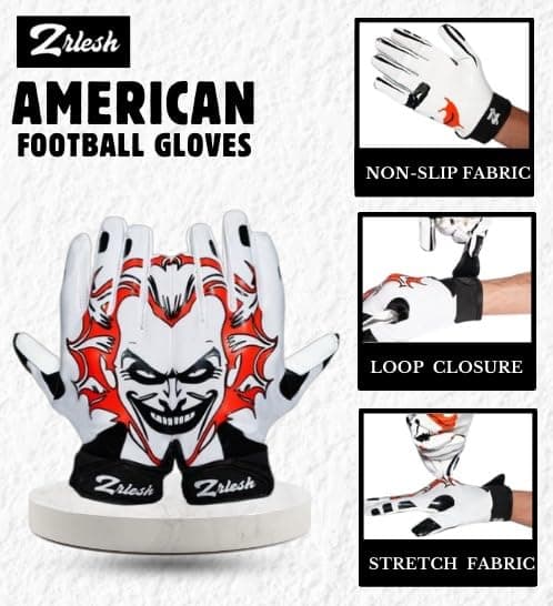 High Performance Football Gloves for Adults and Kids