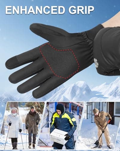 Winter Warm Waterproof Gloves Men Women