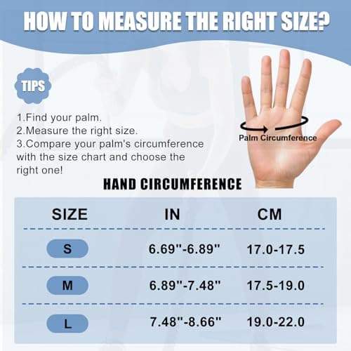 Workout Gloves for Men & Women with Full Palm Protection