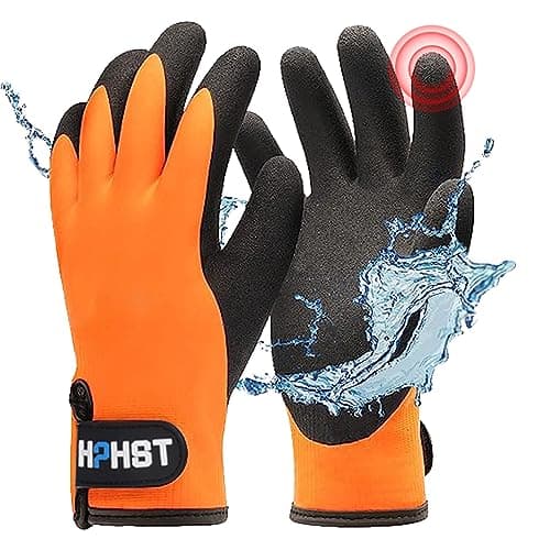 HPHST Men's & Women's Waterproof Cold Weather Touchscreen Gloves