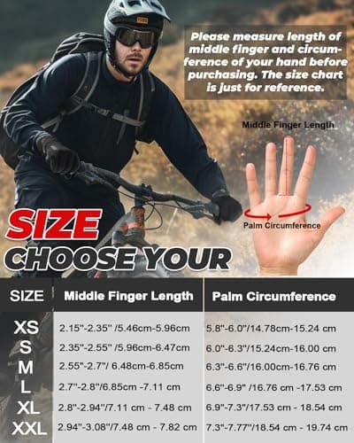 Waterproof Winter Gloves for Men and Women