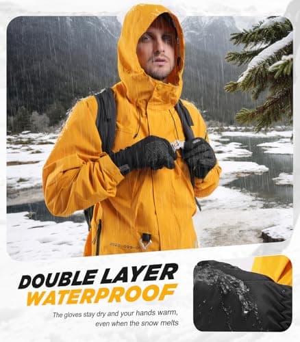 Benirap Winter Touchscreen Gloves: Windproof & Thermal for Men & Women