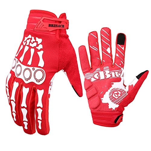 BRZSACR Full Finger Cycling Gloves for Men & Women Mountains Roads Resistance